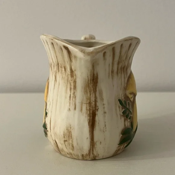 Vintage Mushroom Studio Pottery Creamer Pitcher Decor - Picture 2 of 11